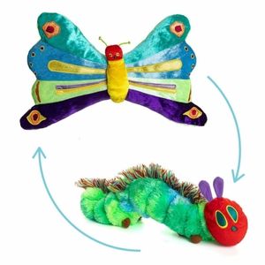 Poupées en peluche livres mignons les papillons changeants très affamés 40CM jouets en peluche pour enfants cadeaux de noël 231007