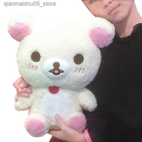 Muñecas de peluche Lindo Kawaii Rilakkuma Peluche de juguete Korilakkuma Oso Relleno Animal Muñeca suave 35 cm Bebé Juguete Niña Regalo de cumpleaños para niños Q240227