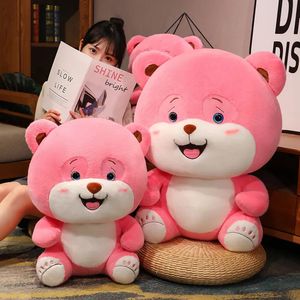 Muñecas de peluche lindo oso rosa juguetes grandes osos de peluche almohada relleno suave amantes niñas regalo de cumpleaños de San Valentín 231007
