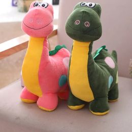 Poupées en peluche dinosaure jouets Kawaii dessin animé doux animaux en peluche mignon Dino câlin sommeil oreiller enfants garçons cadeaux d'anniversaire chambre décor 231025
