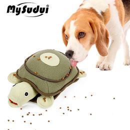 Poux Dolls Toys mâches Pet Interactive Pet pour chiens avec une formation d'animaux Squeaker renifler les jouets gastronomiques Small Grand Puzzle Peluche 231016