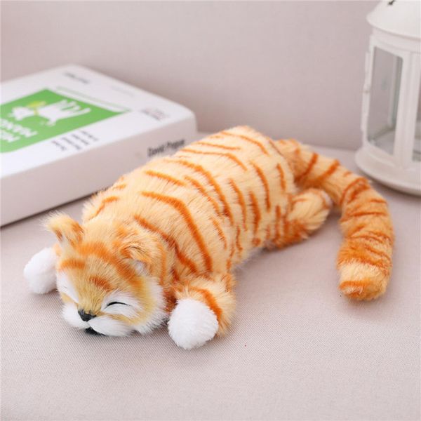 Poupées en peluche électrique en peluche jouet Tumbling chat rire Simulation chat drôle chat enfants jouet créatif cadeau de noël 230921