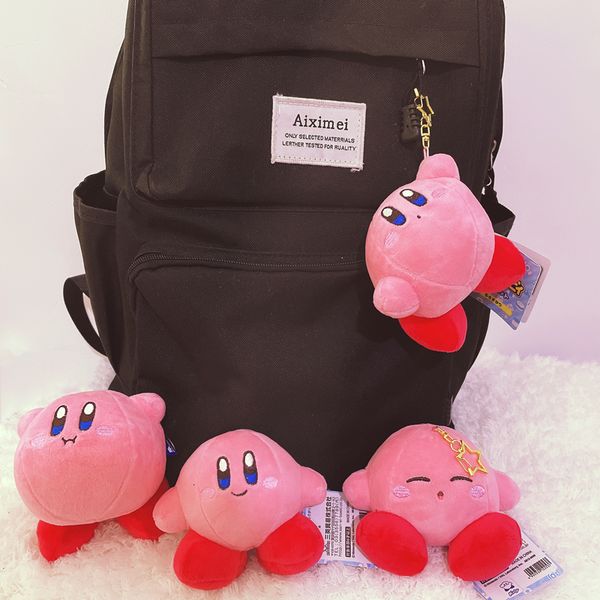 Poupées en peluche Mode Star Kirby Jouets Porte-clés Enfants Jouet Mignon Rose Voiture Pendentif Porte-clés Woemen Porte-clés Cadeaux 230628