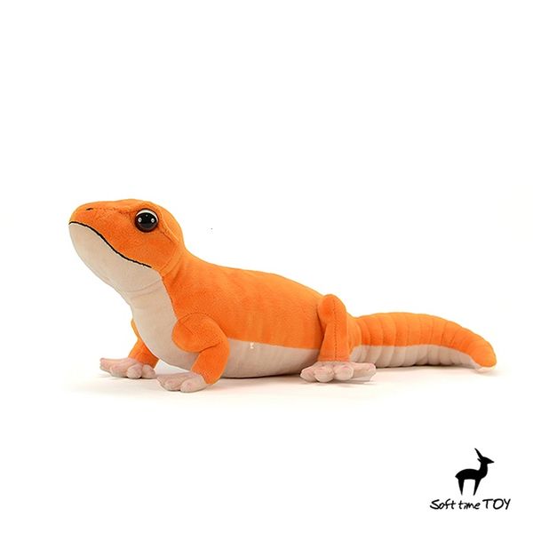 Muñecos de peluche Gecko de cola gorda hi fi animación linda casa lagarto felpa Gecko africano Juguete de peluche vida animal simulación muñeco de peluche 230728