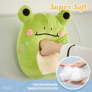 Poupées en peluche grenouille poupée coussins pour dormir PP coton amour ly mignon Kawaii jouets en peluche anniversaire Festival cadeau chaise canapé-lit oreiller 230603