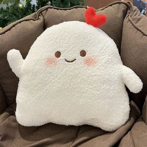 Poupées en peluche drôle fantôme oreiller jouet Kawaii démon poupée mignon Anime dessin animé diable en peluche main chaude cadeaux de Noël pour les enfants 231009