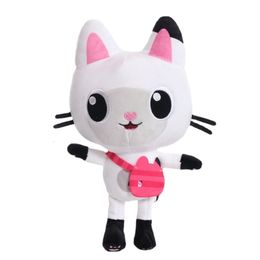 Plush Dolls Gabby Dollhouse Toy Pillow Cakey Kittys Fairy Cat Anime IE Cartoon Mermaid Doll For Children Kids Birthday Gifts 221113