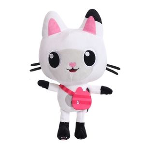 Plush Dolls Gabby Dollhouse Toy Pillow Cakey Kittys Fairy Cat Anime IE Cartoon Mermaid Doll For Children Kids Birthday Gifts 221113