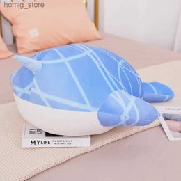 Plush Dolls Game Genshin Impact doorslikken Sky Whale Cosplay Diy Plush Pillow Anime Project Cartoon Doll Kid Toys Holiday Gift Prop Y240415