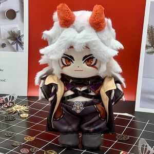 Plush -poppen Genshin Impact Arataki Straight Arataki Itto Plush Doll Venti Xiao Plushie Change kleding zacht gevuld speelgoed verjaardagscadeau voor kind 230225