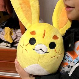 Poupées en peluche Genshin Impact Jouets Yaoyao Yuegui Lapin Cosplay Accessoires Prop Jeu Doux Animal En Peluche Oreiller Enfants Cadeau 230530