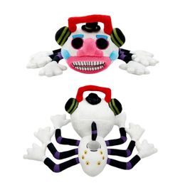 Plush Dolls Gzcvba DJ Music Man Monster Animal Spider Shape Toy Xmas Halloween Horror Plushie Game Adult Kids Fan Gevulde Doll 230823