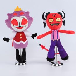 Muñecos de peluche Helluva Boss Toy Asmodeus Loona Stolas Loo Land Anime Blitzos Teddy relleno, es decir, regalo para niños 221125