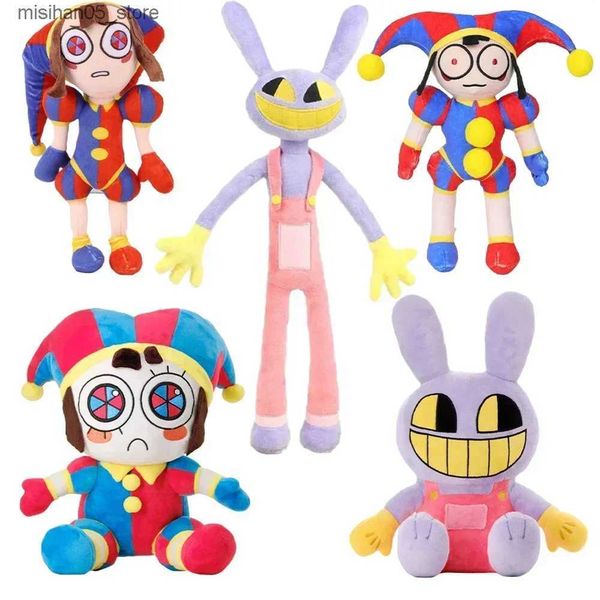 Muñecas de peluche de alta calidad circo digital peluche payaso juguete muñeca de dibujos animados peluche animal de peluche regalo de Navidad Q240322