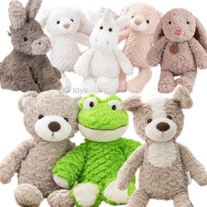 Poupées en peluche haute qualité douce longues jambes lapin ours en peluche chien éléphant licorne animaux en peluche dessin animé bébé apaiser jouet poupée jouet pour enfants 230410