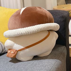 Poupées en peluche Kawaii Champignon Maternelle Champignon En Peluche Poupée Dessin Animé Mignon Shiitake Champignon En Peluche Jouet Doux En Peluche Oreiller Enfants Cadeaux 230621