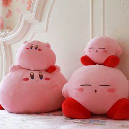 Pluche Poppen Kirby Kussen Cartoon Schattige Pluche Pop Knuffeldier Perifere Childrens Verjaardagscadeau Thuis Knuffel Knuffels Speelgoed 230803