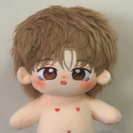 Plush-poppen Koreaanse anime Kim Dan Jinx Roleplaying 20cm naakt pop katoen pluche speelgoed gevuld met zachte pluche 6920 J240410