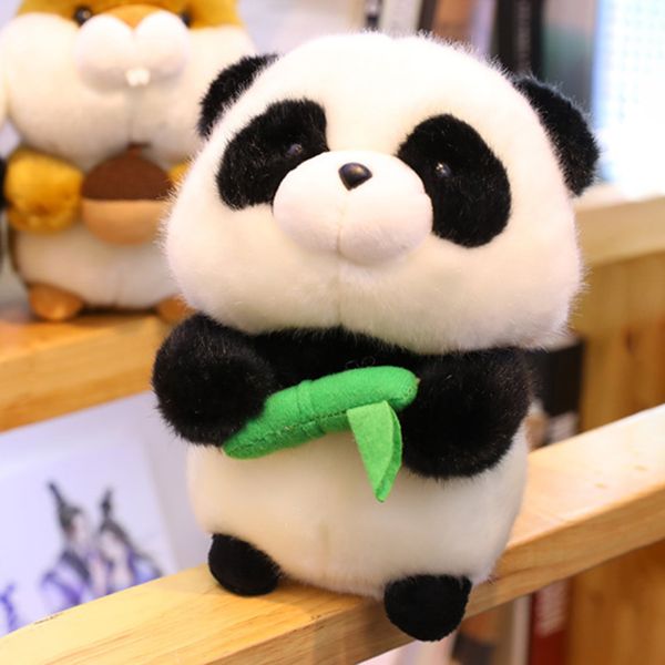 Poupées en peluche comme de vrais animaux sauvages jouets en peluche mignon Panda câlin bambou peluche doux animaux en peluche poupées décoratives pour enfants filles 230921