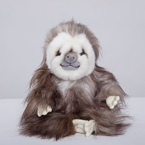 Poupées en peluche Jolis animaux paresseux Peluches peluches et oreillers paresseux animés remplis d'une jolie décoration de coussin de sommeil convenant aux cadeaux d'anniversaire 230718