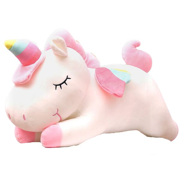 Poupées en peluche de nombreuses tailles, figurine d'action licorne, jouet en peluche, ours à câliner, fille endormie, oreiller Long, lit mignon, Gir 230828