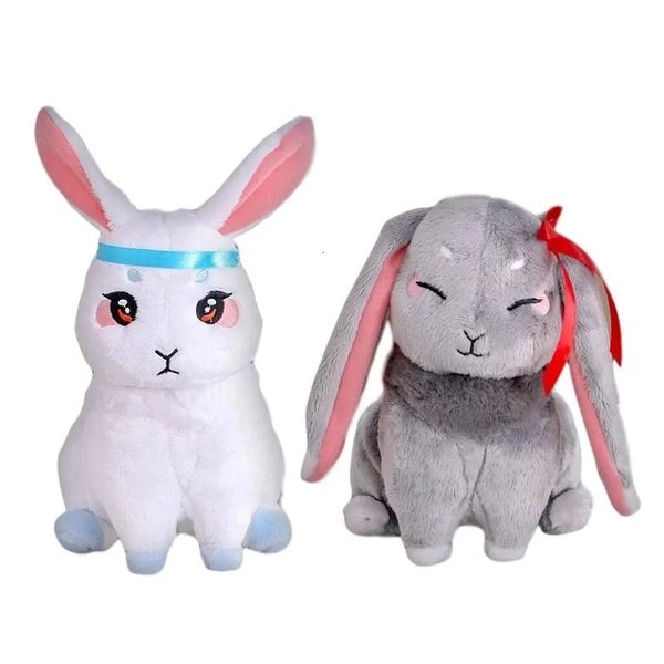 Poupées en Peluche Mo Dao Zu Shi, jouet en Peluche lapin Kawaii Wei Wu Xian Lan Wang Ji, jouets pour animaux de compagnie, cadeaux d'anniversaire 231012