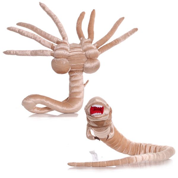 Poupées en peluche Film Alien Jouets en peluche 50 cm Facehugger 110 cm Chestburster Poupées en peluche douces Cosplay pour enfants Cadeaux de Noël pour enfants 230225