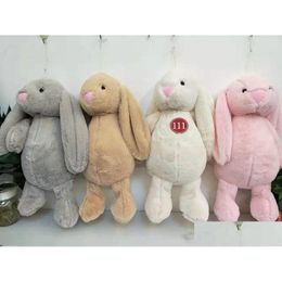 Plush muñecas mticolor insaster pavoh bunny muñeca grande juguete para bodas trapo dibujos animados para niños regalos de cumpleaños juguetes de entrega regalos stuf dh2vj