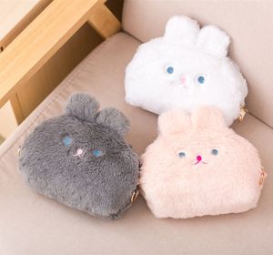 Poupées en peluche, nouveau sac de jouets en peluche, petit lapin mignon de dessin animé pour filles, petit sac facile et pratique, vente en gros, en Stock