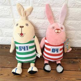 Poux Polls Nouveau dessin animé USAVICH PRÉSINE LABBOT TOUEUR PLUS MIGLE Soft Rabbit Rabbit Doll Cabil Birthday Gift J240410