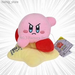Peluche Dolls New Kawaii Games Star Kirby Farged Peluche 30th Anniversary Pentagram Kirby Anime Toys Cadeaux de Noël pour les enfants Y240415