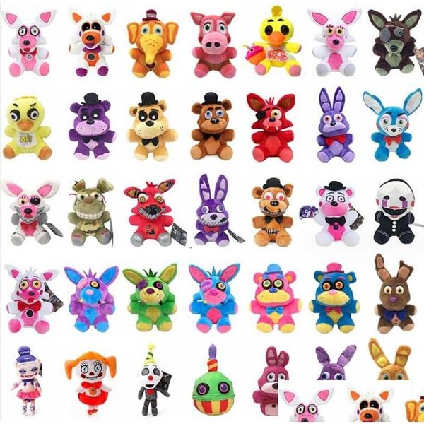 Poupées en peluche Cauchemar Cupcake Néon 8 pouces Jouet Fnaf Jouets en peluche 220602 Cadeaux de livraison directe Animaux Dho9B Dhnmh