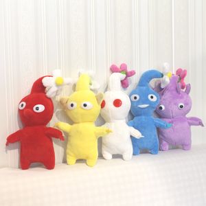 Poupées en peluche Pikmin jouets en peluche en peluche fleur bourgeon feuille en peluche poupée dessin animé en peluche pour enfants jouet garçons filles cadeau d'anniversaire