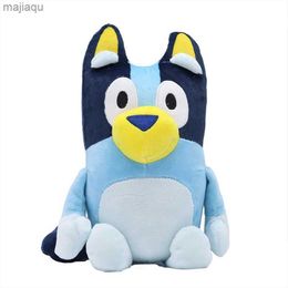 Poux en peluche Chog Bingo Bluey Famille Toy en peluche Cartoon chien Soft Animals Chilli Anime 30cm Dolls Birthday Christmas Giftsl2404