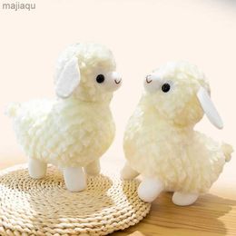 Polonches en peluche jouet en peluche moutons blanc Lamb mignon kawaii animaux poupées fille en peluche de poupée doux canapé-oreiller