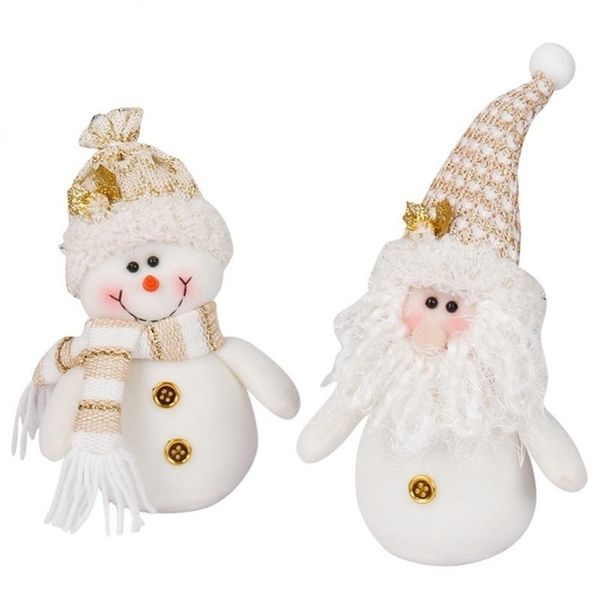 Poupées En Peluche Père Noël Poupée De Noël Bonhomme De Neige De Bande Dessinée Poupée Enfant En Peluche Jouet Creative Festival Décoration Ornements Enfants Cadeau De Noël 220923