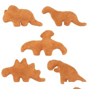 Poupées en peluche -Vente Dino Poulet Net P Bloc de jouets Série de dinosaures en acier Dragon Bly Doll Ups Drop Livraison Jouets Cadeaux Animaux en peluche Otklb