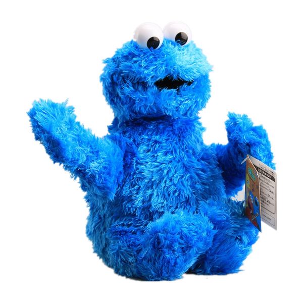 Plush Molls Sesame Street Plush Toys Elmo Dolls Drushie Cartoon Animal Peluche de peluche suave para niños Regalos de cumpleaños 230814