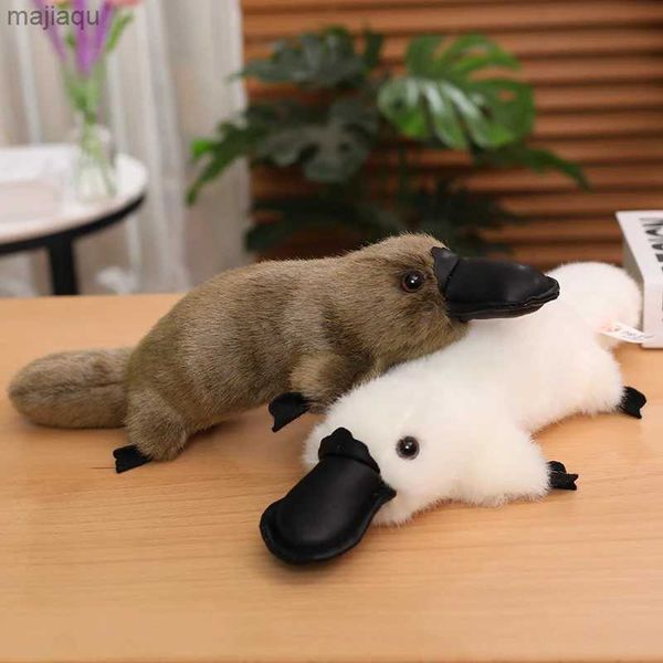 Poux en peluche simulation Platypus Toys Creative Creative Cartoon Animal Poupées Funny Decor Home Kids Exquis Birthday