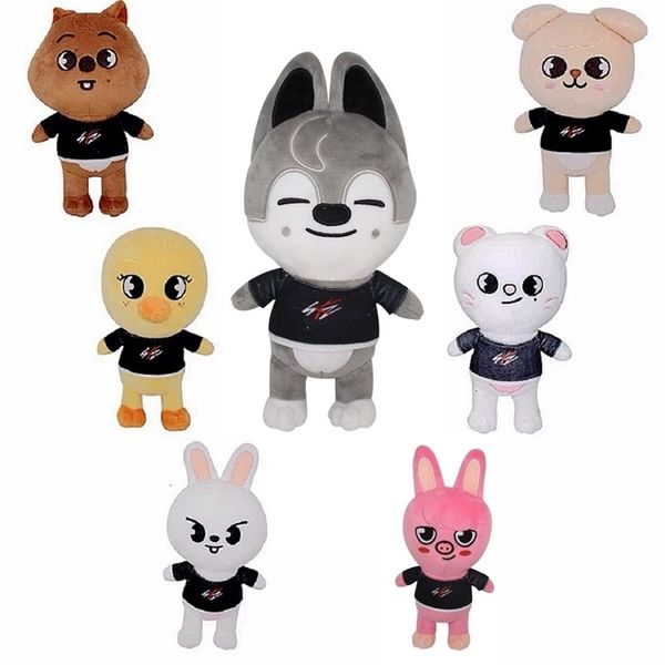 Poupées en peluche Skzoo Toys 20cm Stray Kids Axolotl Toy Cartoon Stuffed ies Doll Kawaii Companion for Adults Fans Gift 221113