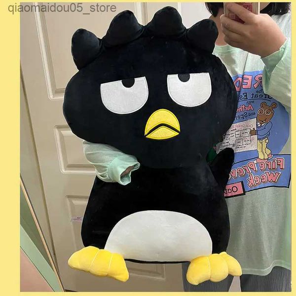 Poupées en peluche douce et mignonne Baddy Badtz Maru, jouet en peluche Kawaii rempli d'animaux pingouin noir, oreiller en peluche, poupée de style japonais, cadeau de noël Q240227