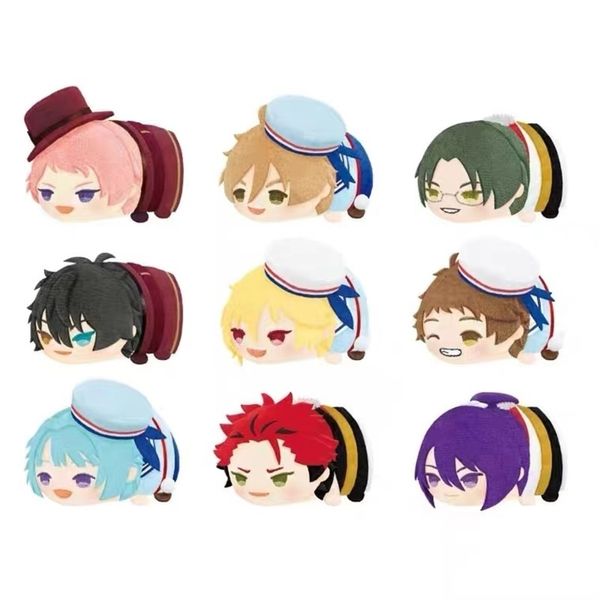 Muñecos de peluche Anime Ensemble Stars Vol 6 Mochi mochi Mascota Colgante Juguetes 8 5 Cm Itsuki Shu Kagehira Mika Shino Hajime Kiryu Kuro 230710