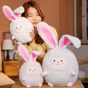 Poupées en peluche Farcies Kawaii Enfants Animal Long Hug Jouets Alligator Cadeau Lapin Jouet Supporter pour Oreiller Plié Dos Lapin Géant 230603