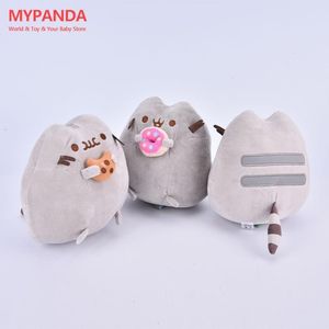 Plush -poppen sushi katspeelgoed donuts kawaii koekje ijsje regenboog cake stijl zachte gevulde dieren voor kinderen kinderen cadeau 230329