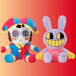 Dolls en peluche The Amazing Digital Circus Anime Pomni Jax Cartoon Toys Toys Théâtre Rabbit Doll Toys For Child Child Christmas Gifts T240506