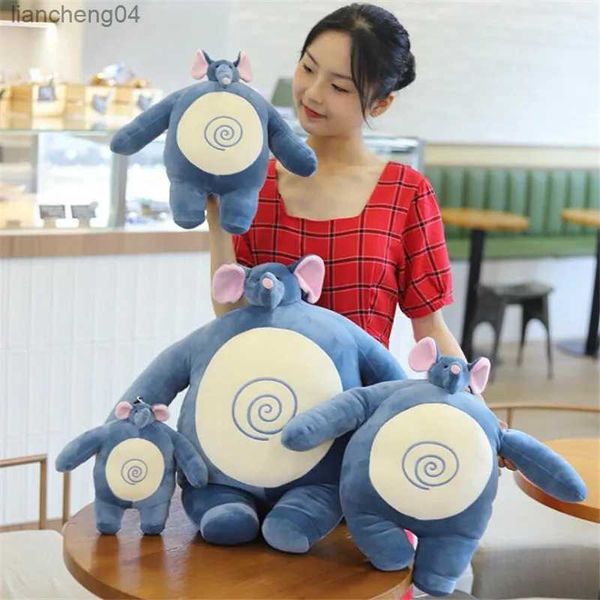 Poupées en peluche petite tête ours en peluche oreiller en peluche petite tête gros corps musculaire raton laveur grenouille éléphant câlin oreiller chaise coussin enfants cadeau d'anniversaire