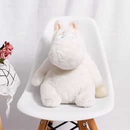 Pluche poppen trending creatieve simulatie nijlpaard pluche speelgoed aangepaste kinderen kussen cadeau pop schattige teddybeer hand poppenkussens gevuld 230227