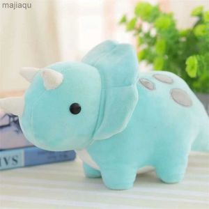 Plush -poppen triceratops schattig knuffel pluche speelgoed schattige zachte dinosaurus speelgoed knuffels en geschenken perfect aanwezig voor kinderen en peuterl2404