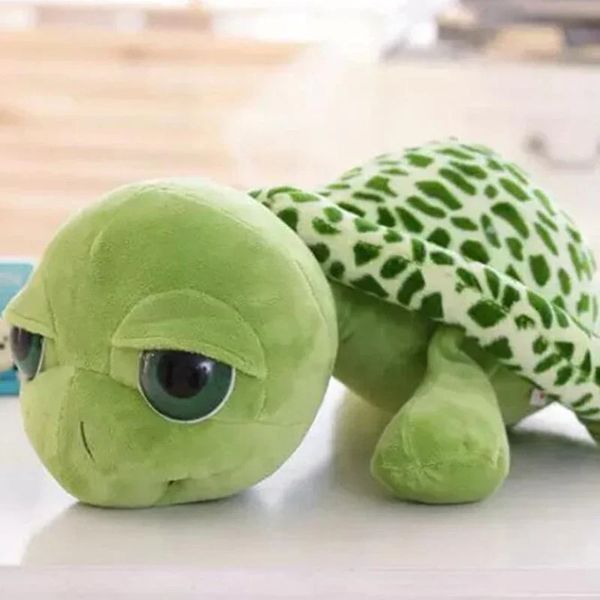 Poupées en peluche tortue poupée coussin donner aux filles cadeau Tanabata mignon dessin animé jouet grand oeil enfants 231115