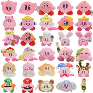 Poupées en peluche jeu vidéo Kirby poupée jouet pendentif rose fille sac porte-clés ornements anniversaire Festival cadeau 221125